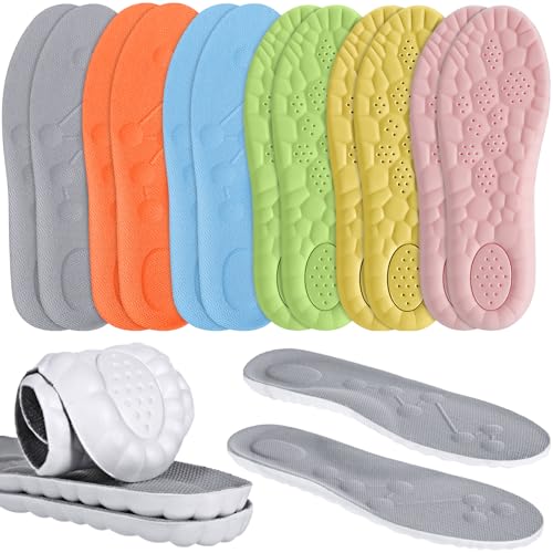 12 pares de plantillas 4D Cloud para hombre y mujer US 7-11