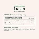 NATURE'S BOUNTY Lutéine, Ultra Force, soutien pour des conditions comme les cataractes et la dégénérescence maculaire, 53 g