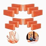 ZK Himalayan Thinest Salt Tiles 8”x4”x0.75” Pack of 10 for Sauna and Spa-...