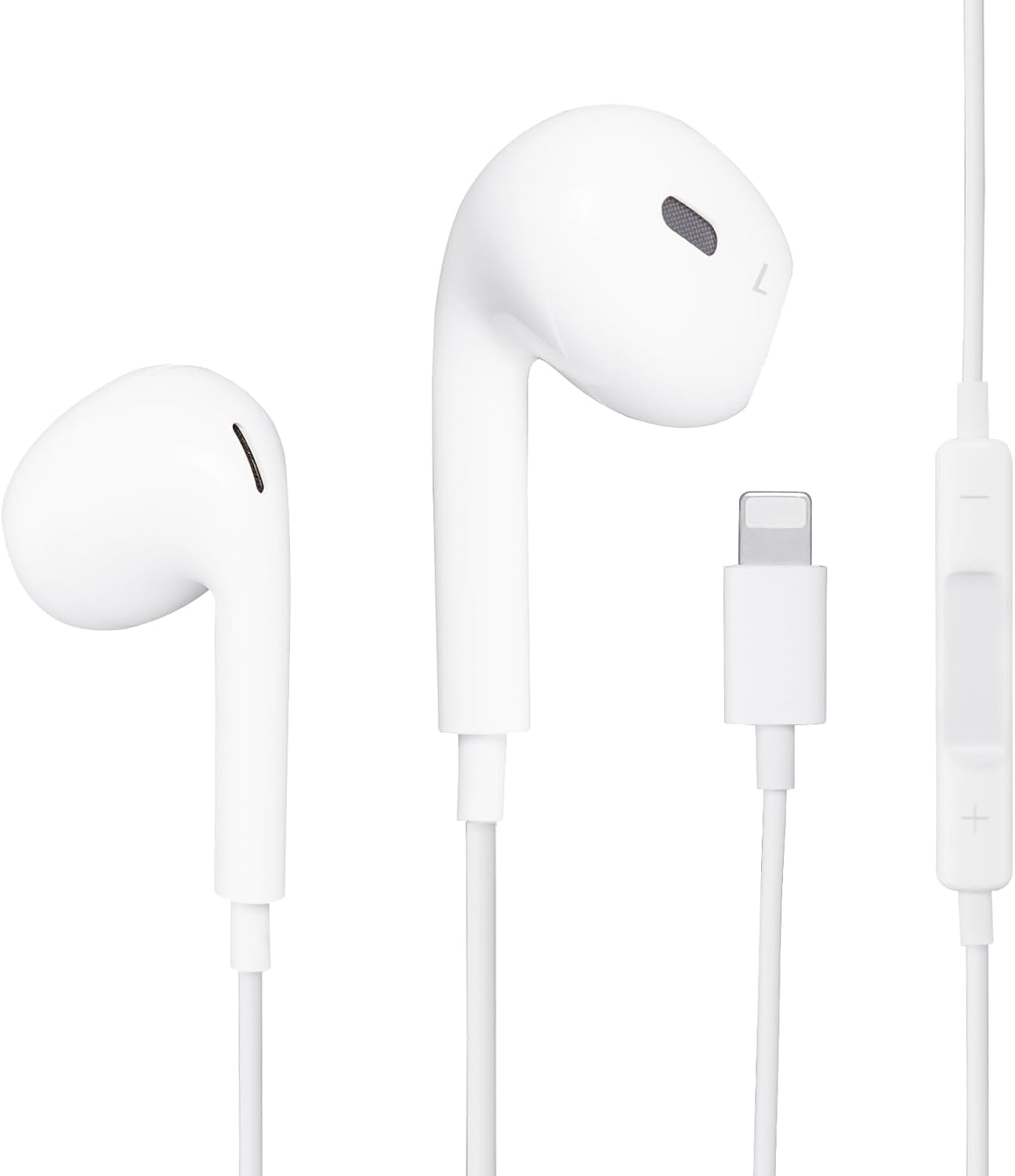 Wired Earphones for iPhone with Built-in Microphone and Volume Control Earbuds Compatible with iPhone Support All iOS System Computer Headphones