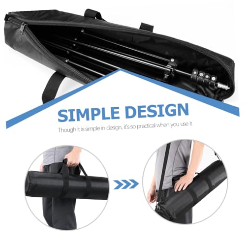 Bolsa para equipo fotográfico acolchada con asas para trípodes y soportes de luz exterior 4