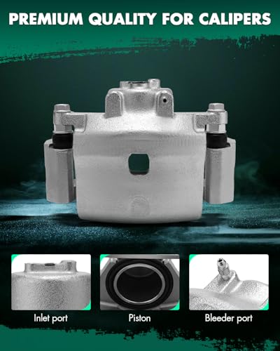 Image of SCITOO Front Left Brake Caliper With Bracket 18B5000 Compatible For Ford For Fusion 06-12,For Lincoln For MKZ 07-12,For Lincoln For Zephyr 06,For Mazda 6 06-13,For Mercury For Milan 06-11