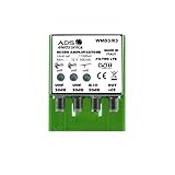 Ganancia ajustable (4-30 dB). Amplificador VHF/UHF para Digital Terrestre con Filtro LTE 3 entradas con Ganancia Ajustable 0-30dB