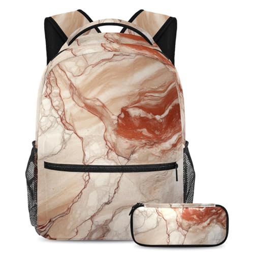 Ensemble scolaire marbre sac et trousse le cadeau idéal pour la rentrée ado