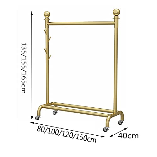 Porte-manteau à roulettes solide pour optimiser les petits espaces - 3