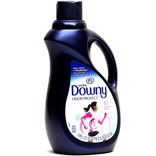 Downy Ultra Odor Protect Liquid Fabric Conditioner and Deodorizer, April Fresh, 78 Loads - 67 Fl Oz