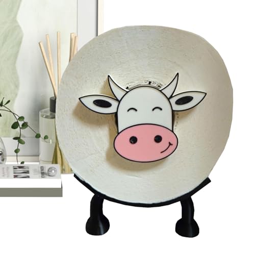 Portarrollos de papel higiénico, portarrollos de papel higiénico de vaca, bonito soporte para papel higiénico, soporte de papel higiénico animal, accesorios de baño para el día de la madre, oficinas,