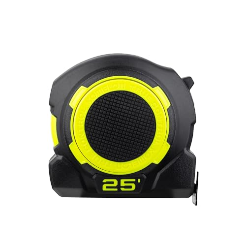 Image of Komelon 25' Retraction Control Tape Measure | Retraction control disc