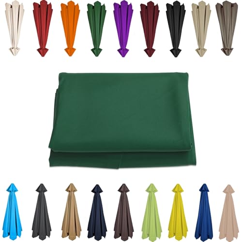 Copertura per ombrellone da giardino in tessuto resistente ai raggi UV, impermeabile, protezione solare esterna, resistente alle intemperie, blocco UV per uso terrazzo