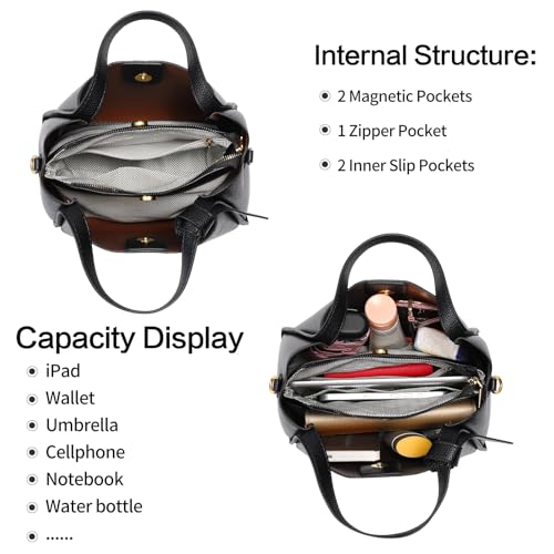 Bolso Tote Falan Mule para Mujer con Asa Superior miniatura 4