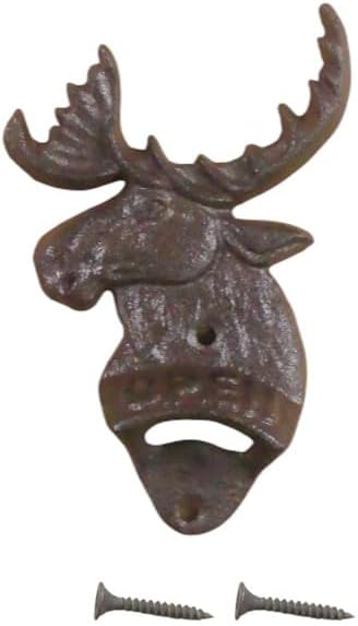 Miniatura 1 de 1 ABRIDÓN DE BOTELLAS DE CERVEZA ALISADO DE HIERRO FUNDIDO RÚSTICO