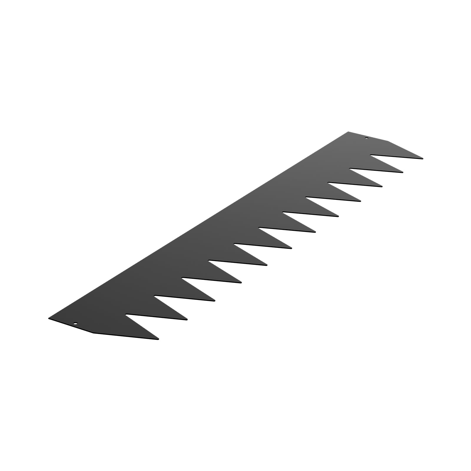 VEVOR Rasenkante, 6er-Set, 1016x203x1,5 mm, rostbeständige Beeteinfassung aus Metall, biegbare Beetumrandung, Raseneinfassung, Trennwand für Blumenbeete, Hofwege, schwarz