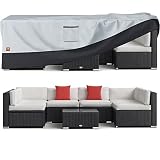 Outdoor Furniture Set Covers Rectangular Waterproof Patio Sectional Sofa Set Cover Heavy Duty All We
