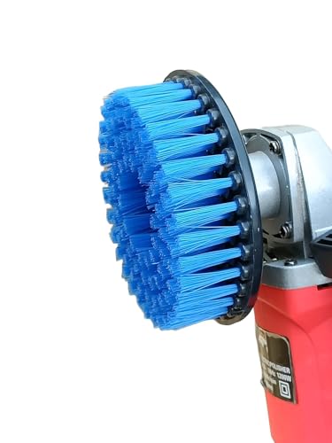 Ambikabrush Cleaning Disc Pad (2Pcs) for Polisher, Angle Grinder, Buffer with M14 (Brush 6.5 Inches Blue-Medium Hard) (B0CLS5F7CJ) Amazon Price History, Amazon Price Tracker