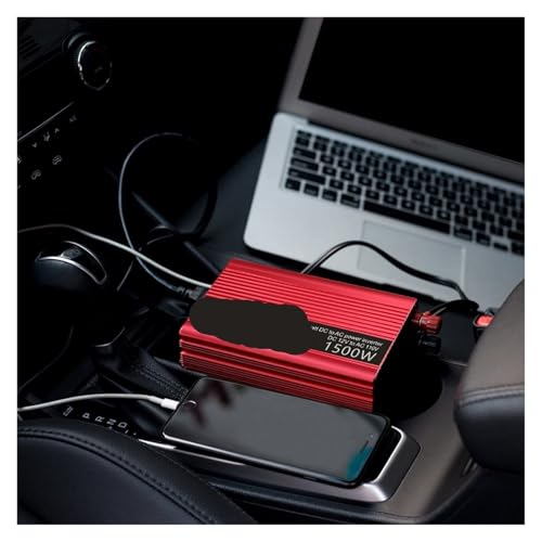 Falownik Przenośny adapter ładowarki samochodowej Inverter Power 1500W/2000W/2600W(2000W 12V-110V)