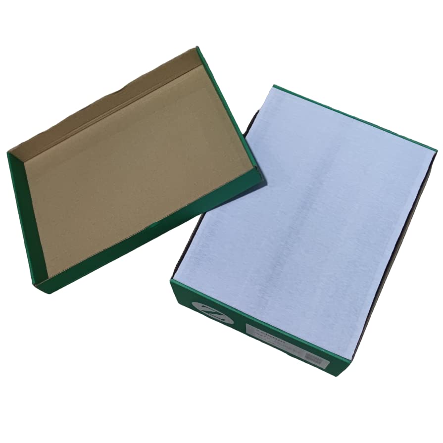 Sobre Americano 115 x 225mm Cierre Autoadhesivo, Apertura Fácil, sin Ventana Caja de 500 color Blanco