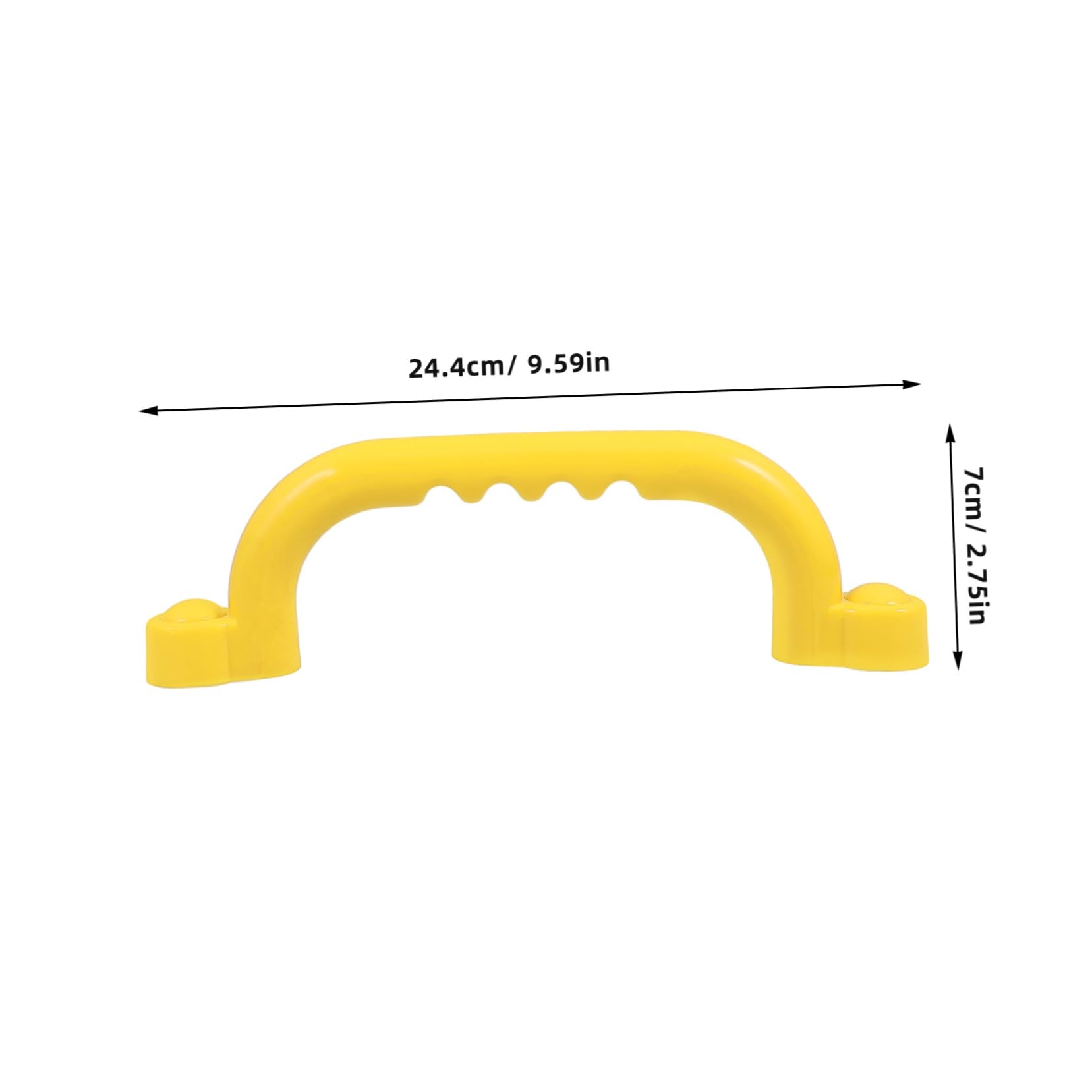 Toddmomy Non-Slip Playground Handles 2pcs Safety Grip for Boys and Girls Swing Set Climbing Frame