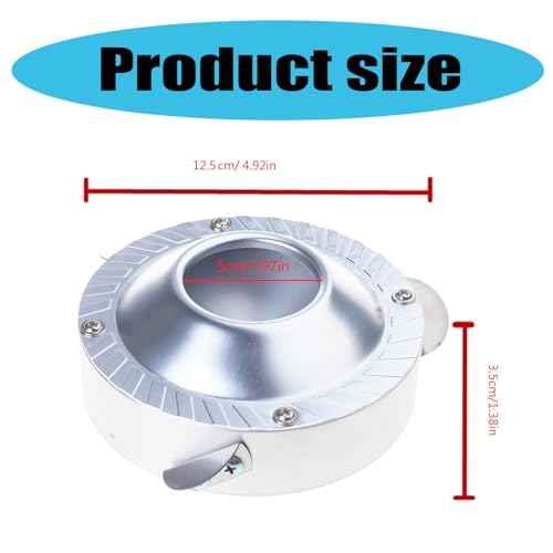 Tête rotative pour machine à sucre en coton compatible bloc chauffant inox
