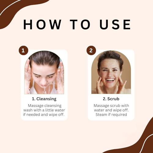 Image of Aroma treasures Chocolate Facial Kit for all skin type (One time use kit)