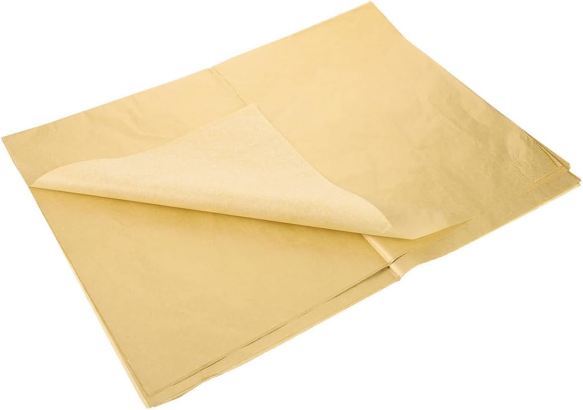KONTONTY 50sheets Elegant Wrapping Tissue Paper Ultra-thin Crafting Material for Bouquets Projects and Special Occasions and Versatile