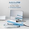 BaBylissPRO 1 Ultra Thin Flat Iron, Hair Straightener, Shorter Plates