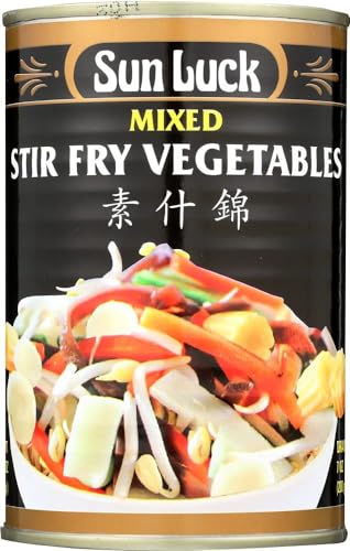 Sun Luck Mixed Stir Fry Vegetable, 14 oz (Pack of