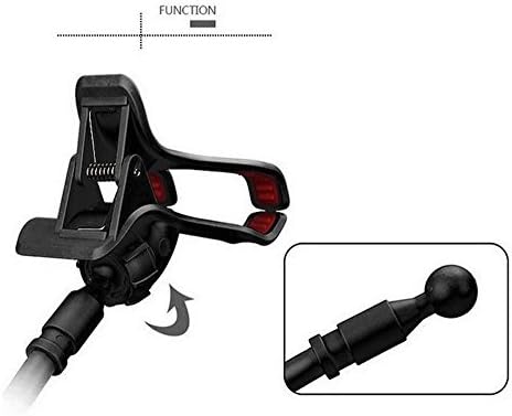 Miniatura 3 de AMS Soporte para teléfono celular soporte de clip soporte perezoso brazos largos flexibles para todos los móviles cabe en la cama de escritorio