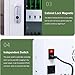 Cell Phone Locker Charging Station, Charging Mobile Phone Cabinet Locking Security Cabinet, One-Touch Switch for School Office Employees,12/20/30/40/50/60 Device Mobile Phone Charging Cabinet