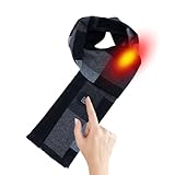 Yulokdwi Bufanda Calefactable Para Mujeres - Inalámbrico Recargable 3 Niveles De Calor - Bufanda Calefactable Inteligente Para El Cuello,Para Invierno Clima Frío Viaje Exterior Conducción Esquí