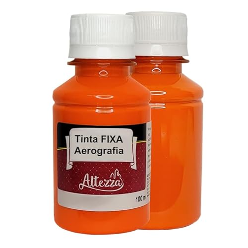 Kit Tinta Fixa Aerografia Cores 13 X 100ML Linha Completa Concentrada Conjunto de Tinta Aerógrafo Ba