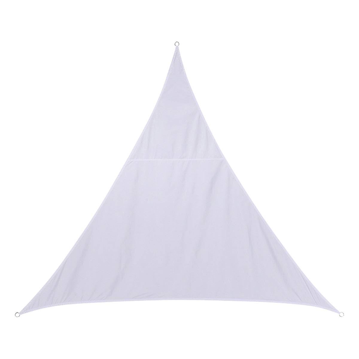 Toile solaire 5x5x5m blanche haute protection contre la chaleur