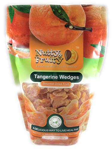 Dried Tangerine Wedges 20 ounce Bag - PACK OF 4