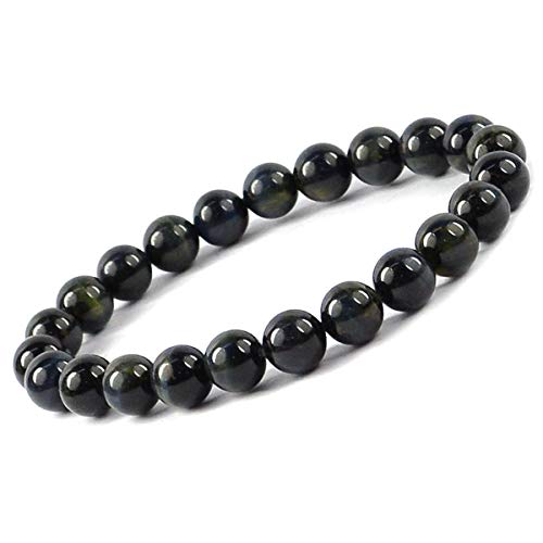 Image of Reiki Crystal Products Natural Crystal Stone Bracelet 8 mm Round Beads for Men & Women | Gemstone Jewellery Bracelet | Reiki Charged | Multiple Stone Variants Available