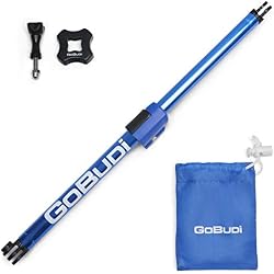 GoBUDi Adjustable Extension Pole Compatible with All GoPro Hero Cameras (1 Adjustable)