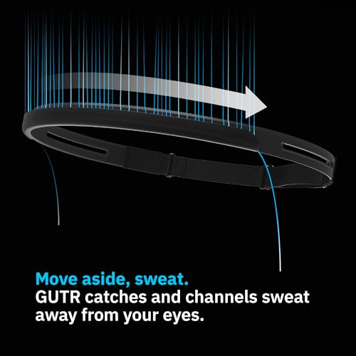 Image of GUTR Flex Sweatband - High Performance Endurance Headband for Cycling, Sports, Gym, Work