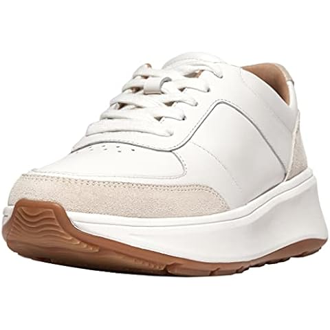 Fitflop Women's F-Mode Leather/Suede Sneakers Cover