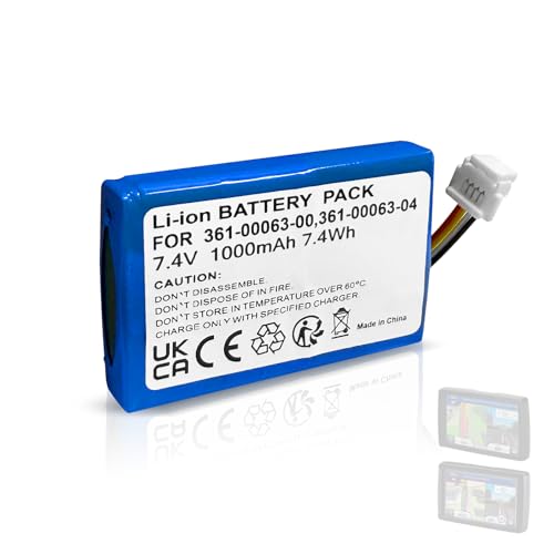 Batería para BMW Motorrad Navigator V, Navigator VI 6 Endura - Compatible con números de pieza: 361-00063-00, 361-00063-04.