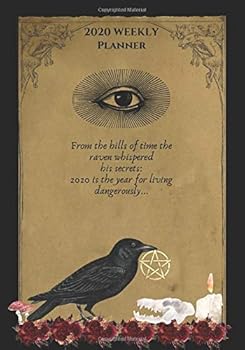 Paperback 2020 Weekly Planner: The Goth Dreaming... Book