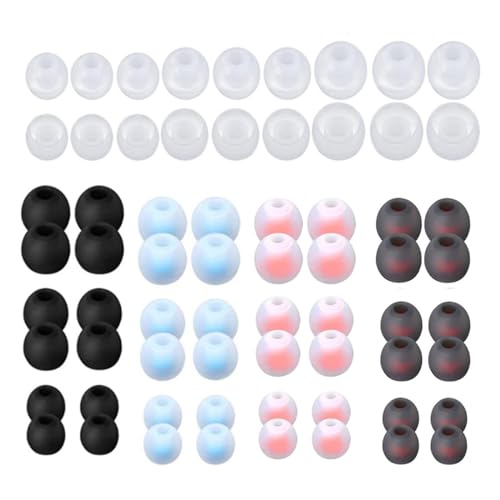 Puntas de silicona para auriculares cómodo pack de 36 miniatura 3
