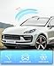 SLOGENTO Custom Fit Windshield Sun Shade for Porsche Macan 2014-2026, Blocks UV & Heat, Front Window Sunshade, Easy Fold & Store
