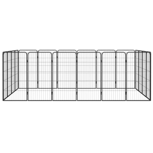 Parc pour chien robuste avec tiges de stabilisation acier - 3