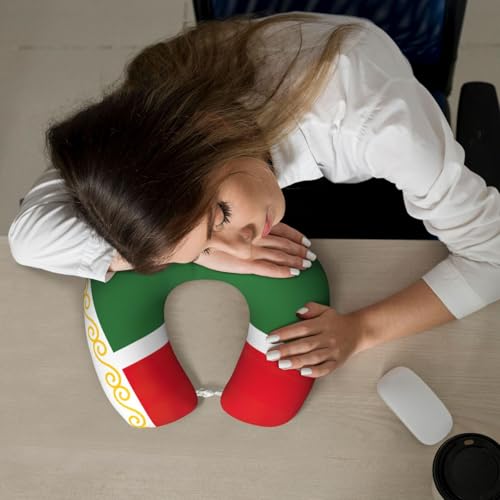 Almohada viscoelástica U para viaje tamaño único miniatura 7