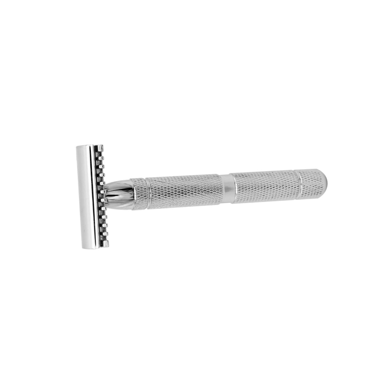 Cabilock Double Edge Safety Razor Stainless Steel Men’s Razor Shaver Sturdy Shaving Tool for Precise Grooming at Home and Travel
