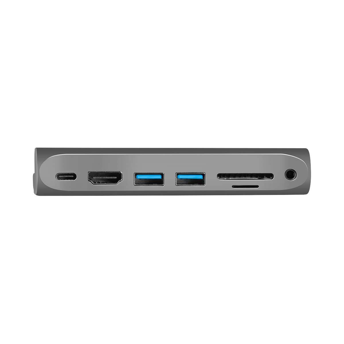 LogiLink UA0385 - USB 3.2 Gen 1 stacja dokująca do iPad Air, iPad mini i iPad Pro, 7 portów, USB-C PD, srebrna/czarna