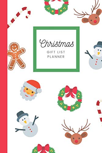 Christmas Gift List Planner: Lined, Notebook...