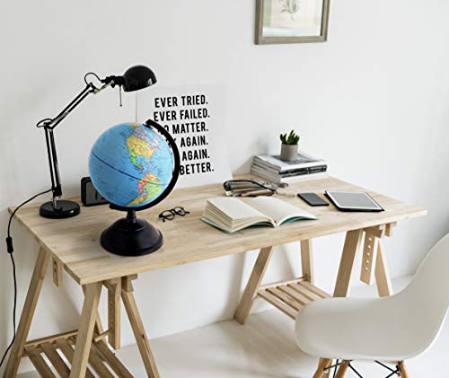 Exerz Educational World Globe (Large 25cm) Swivel Rotating Globe - Dia 25cm - Thumbnail 5