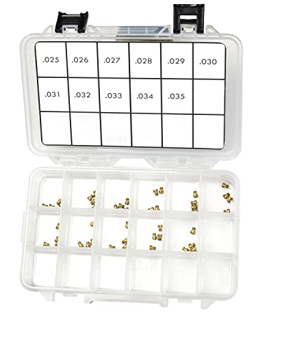 Quick Fuel 36-65QFT Air Bleed Kit 65-75 range Four of each size