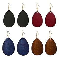 Waterdrop Black + Wine Red + Dark Brown + Navy