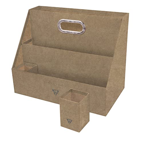 Organisateur de bureau Clairefontaine Flying Spirit en carton Kraft