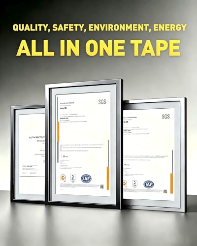 Image of EMITEVER Heavy Duty Double Sided Tape 2 Rolls, 1 Inch x 16.4FT Acrylic Foam Mounting Tape, Two Sided Adhesive Tape, Waterproof & Strong Double Stick Tape for Walls, Automotive, Home Office Decor